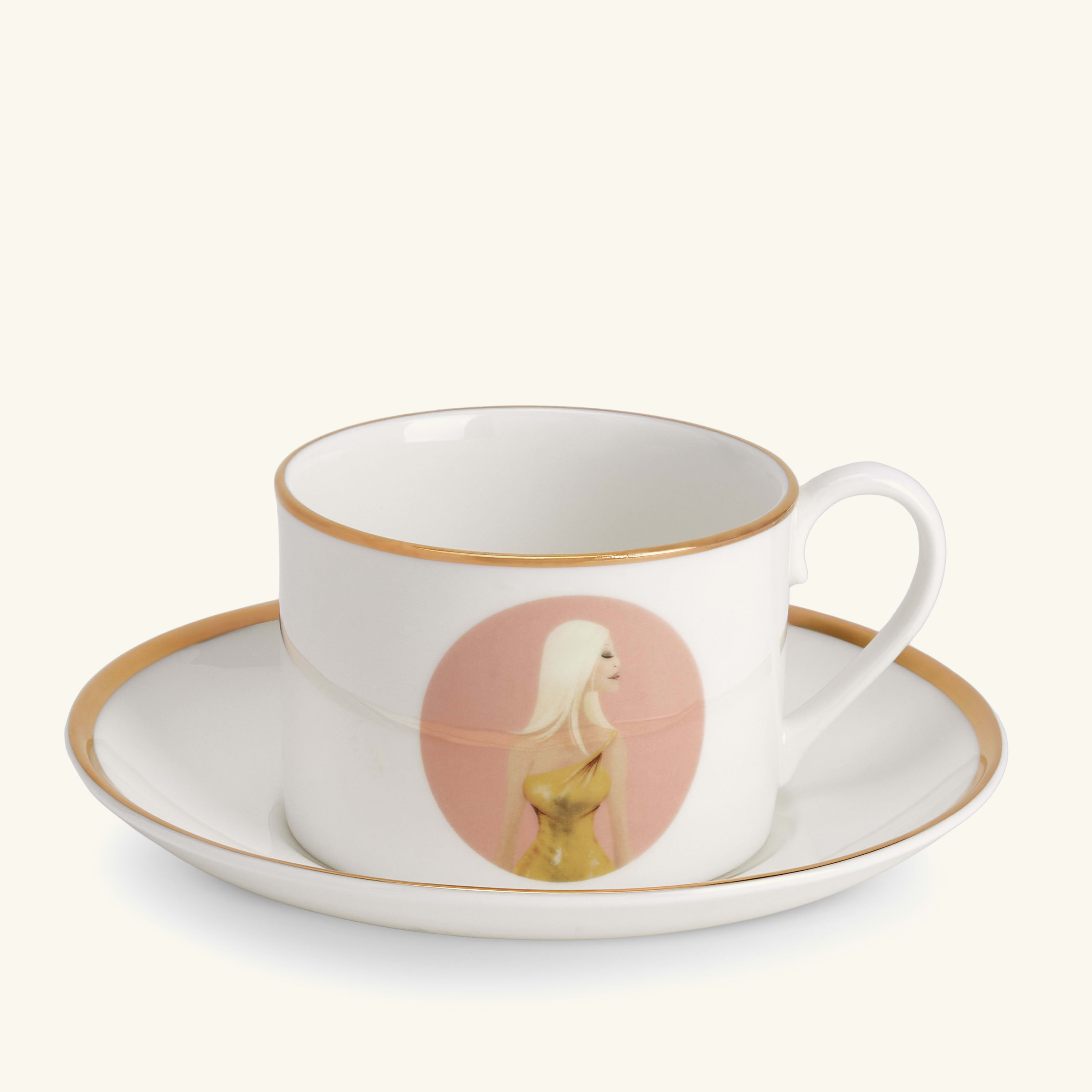 Donatella Tea Cup & Saucer
Donatella Tea Cup & Saucer