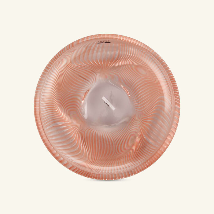 lalique alize bowl pink