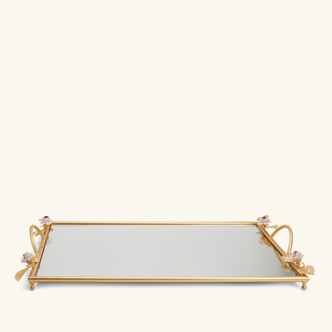 Marie-Antoinette Tray Rectangular Extra Large Gold villari marie antoinette tray rectangular extra large gold