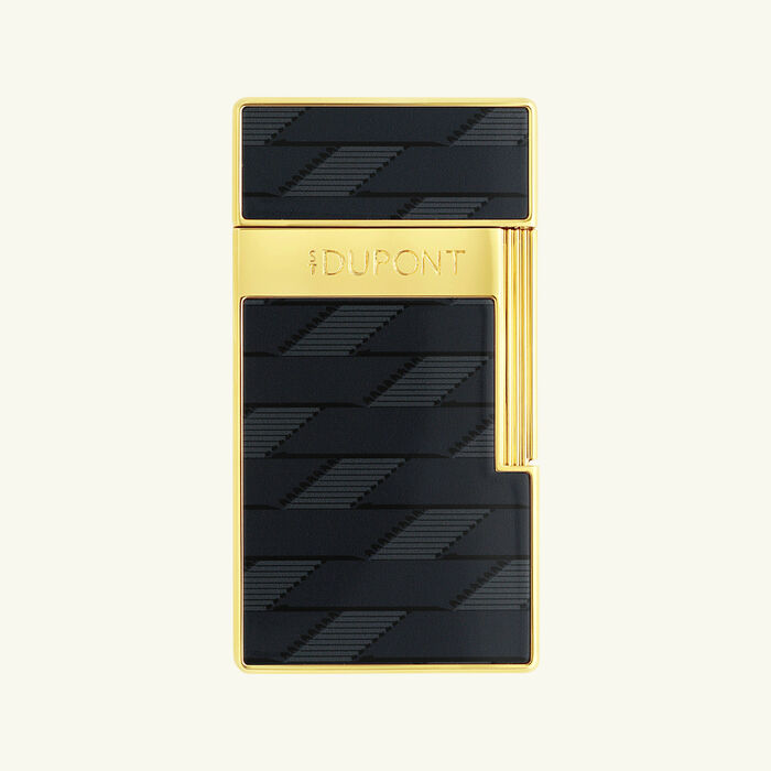 Biggy Monogram 1872 Lighter Black st dupont biggy monogram 1872 lighter black