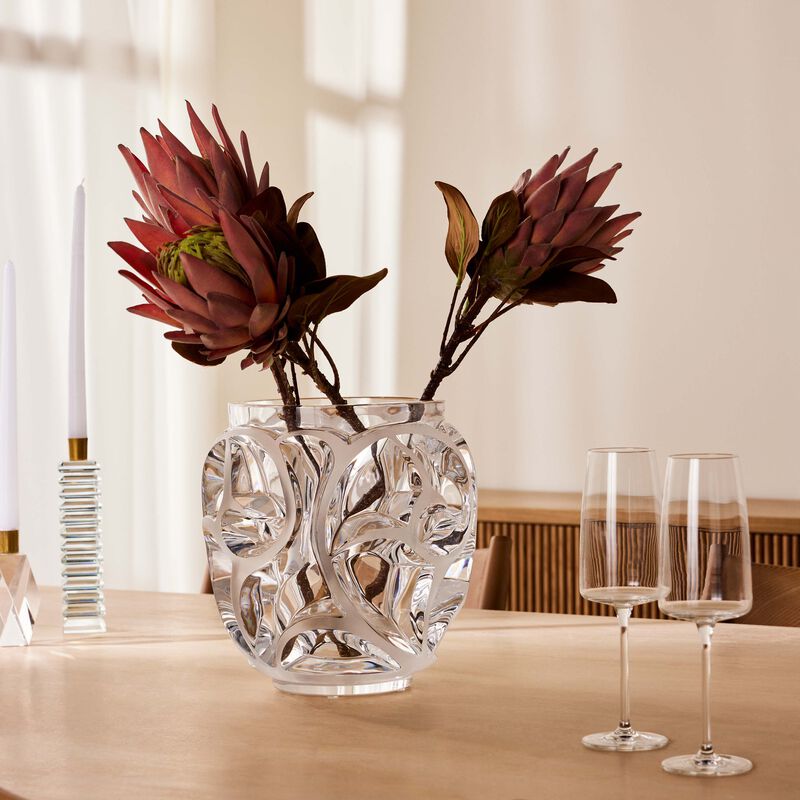 لاليك مزهرية توربيون متوسطة شفافة