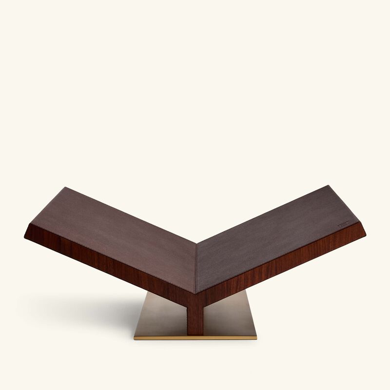 assouline collector ultimate bookstand brown