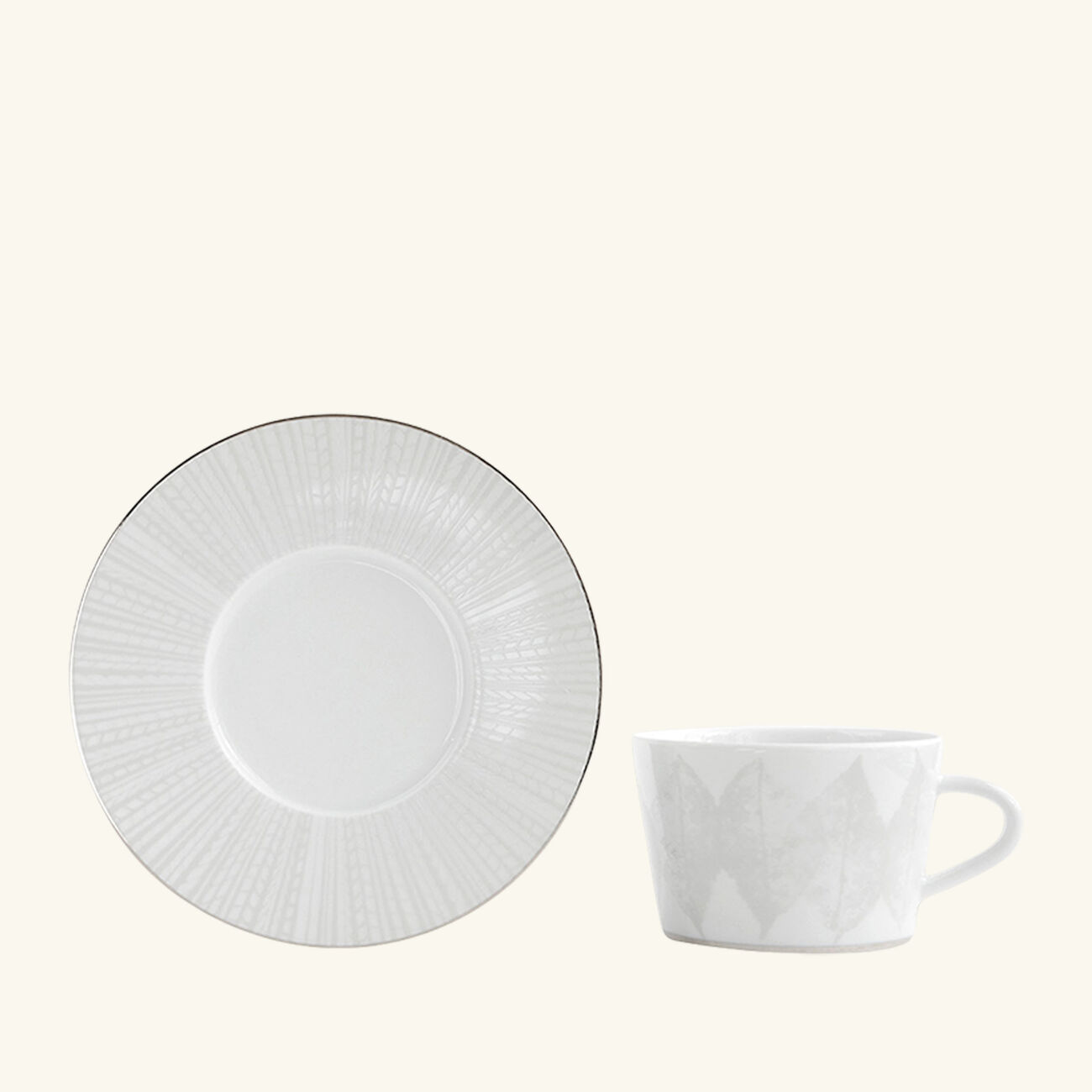 Silva Tea Cup & Saucer bernardaud silva tea cup saucer