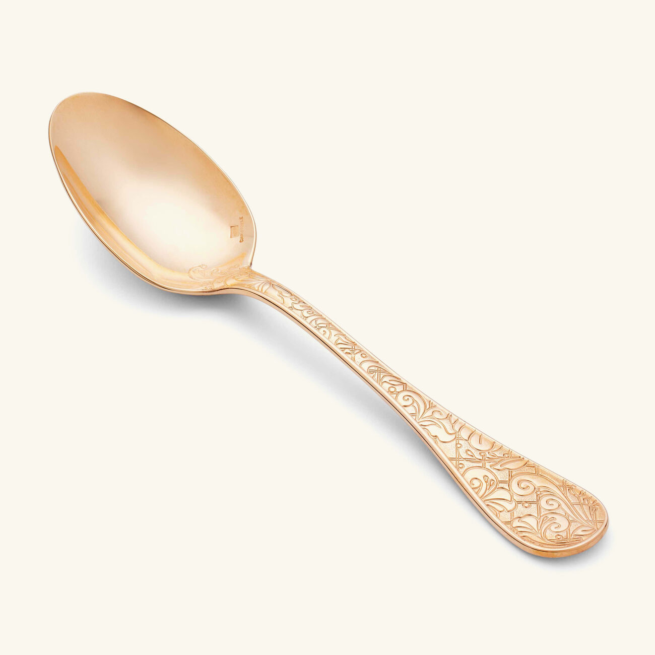christofle jardin d eden soup spoon pink