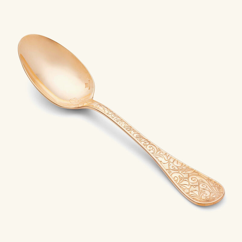 christofle jardin d eden soup spoon pink