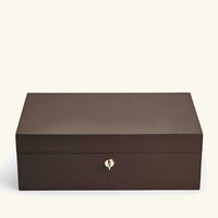 جيوبانيارا صندوق لحفظ السيجار كبير بني