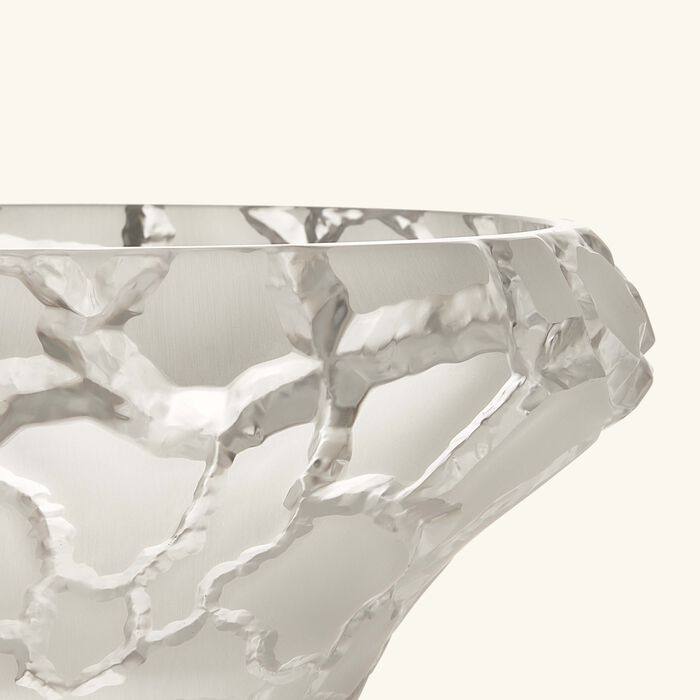 lalique terramineral caldera centerpiece clear