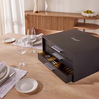 christofle aria flatware set for 12 people 75 pieces silver plated