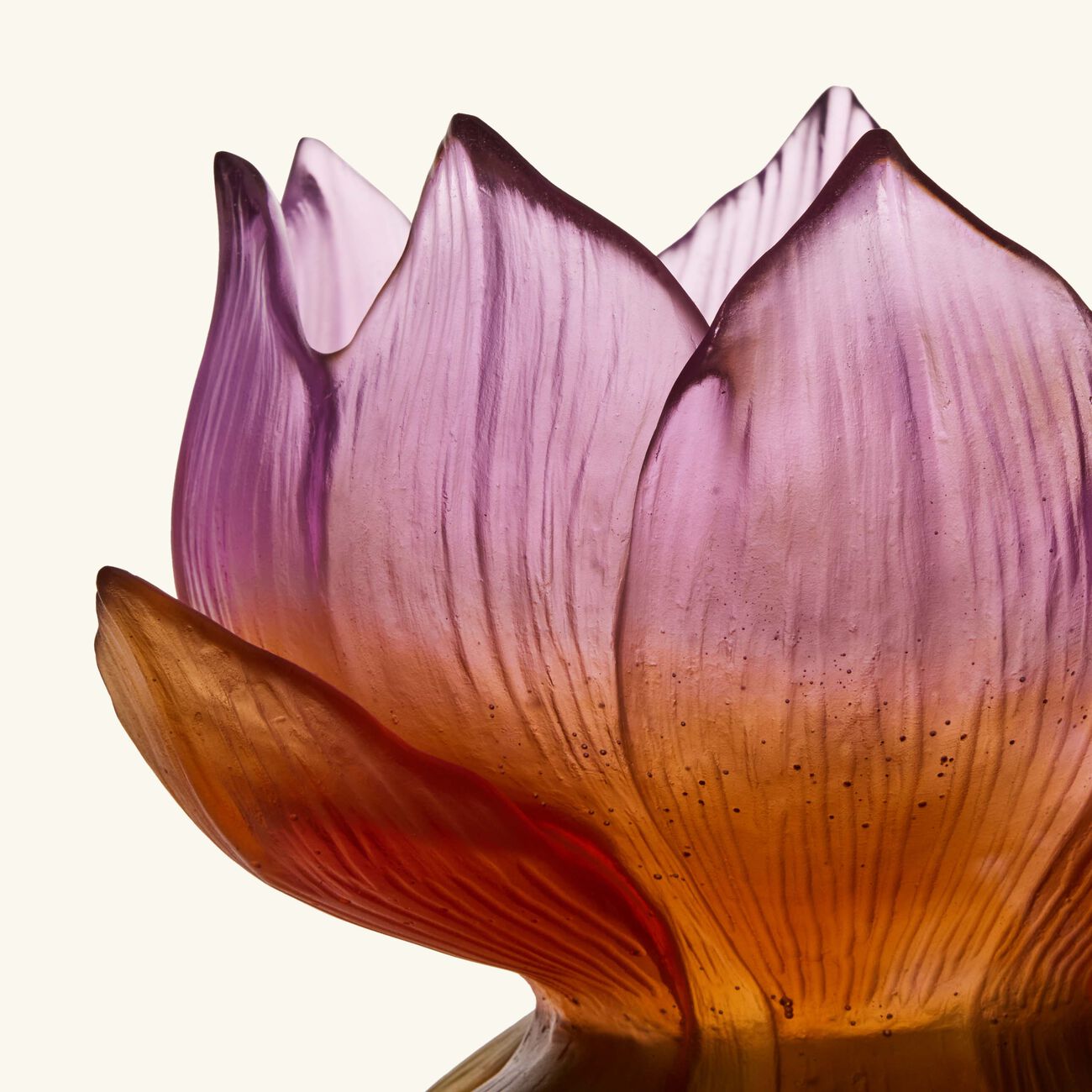 دوم مزهرية جاردان دو لوتس بالحجم المتوسط