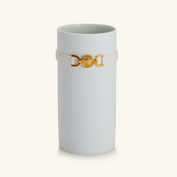versace medusa 95 vase round small white