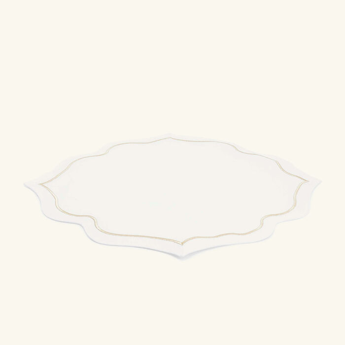 catherine denoual arabesque placemat gold set of 6