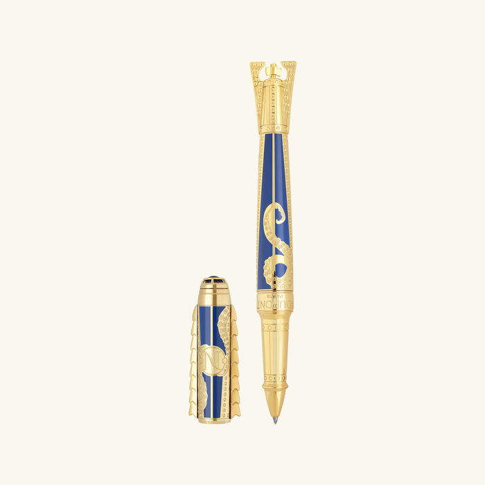 Prestige Lighter & Writing Set Blue st dupont prestige lighter writing set blue
