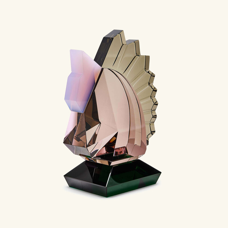 Horse Bookend Pink reflections copenhagen horse bookend pink