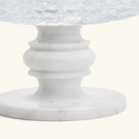 baccarat new antique centerpiece white limited edition