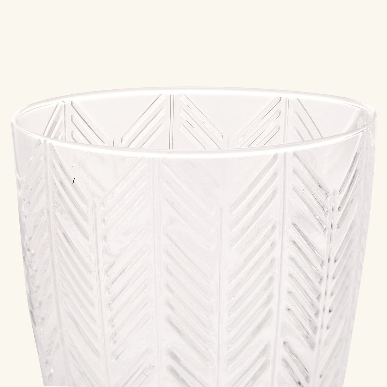 ZIG ZAG Water Glass Clear missoni home zig zag water glass clear