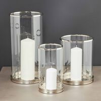 Modern Hurricane Candle Holder Medium ralph lauren home modern hurricane candle holder medium