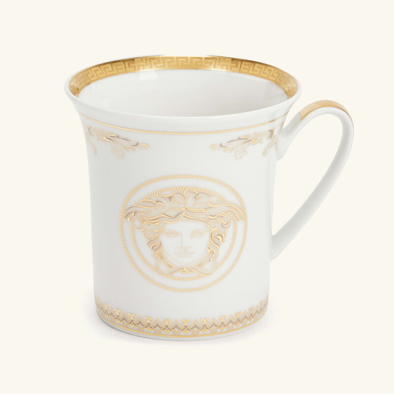 versace medusa gala mug gold