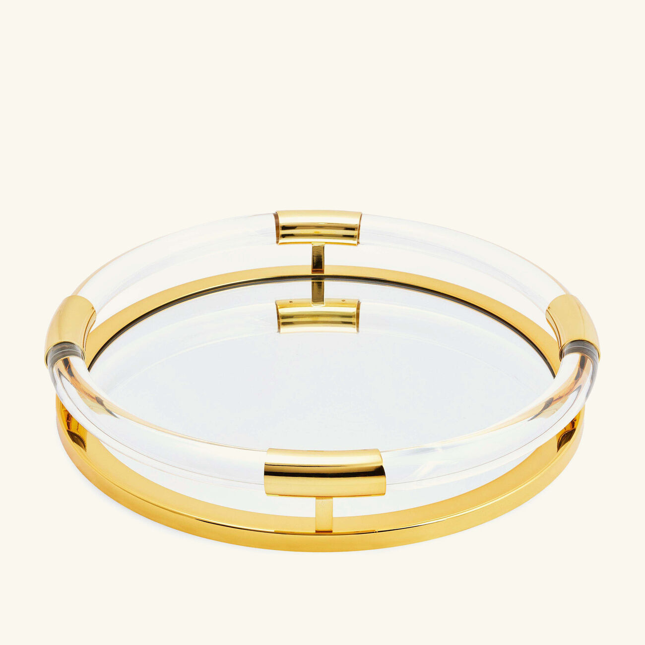 jonathan adler jacques tray round large gold