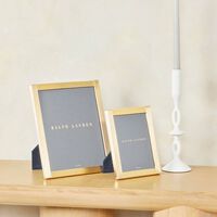 ralph lauren home luke picture frame gold 16x21cm