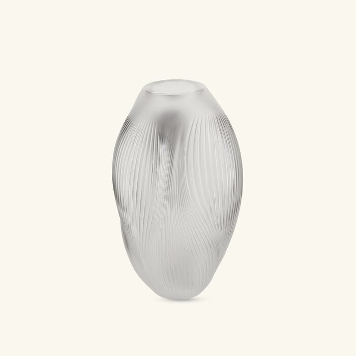 Alize Vase Medium Clear lalique alize vase medium clear