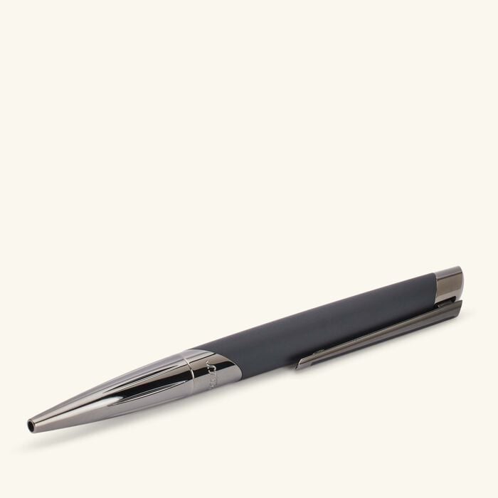 st dupont defi millennium ballpoint pen grey
