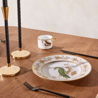 ginori 1735 voli re tea cup gold