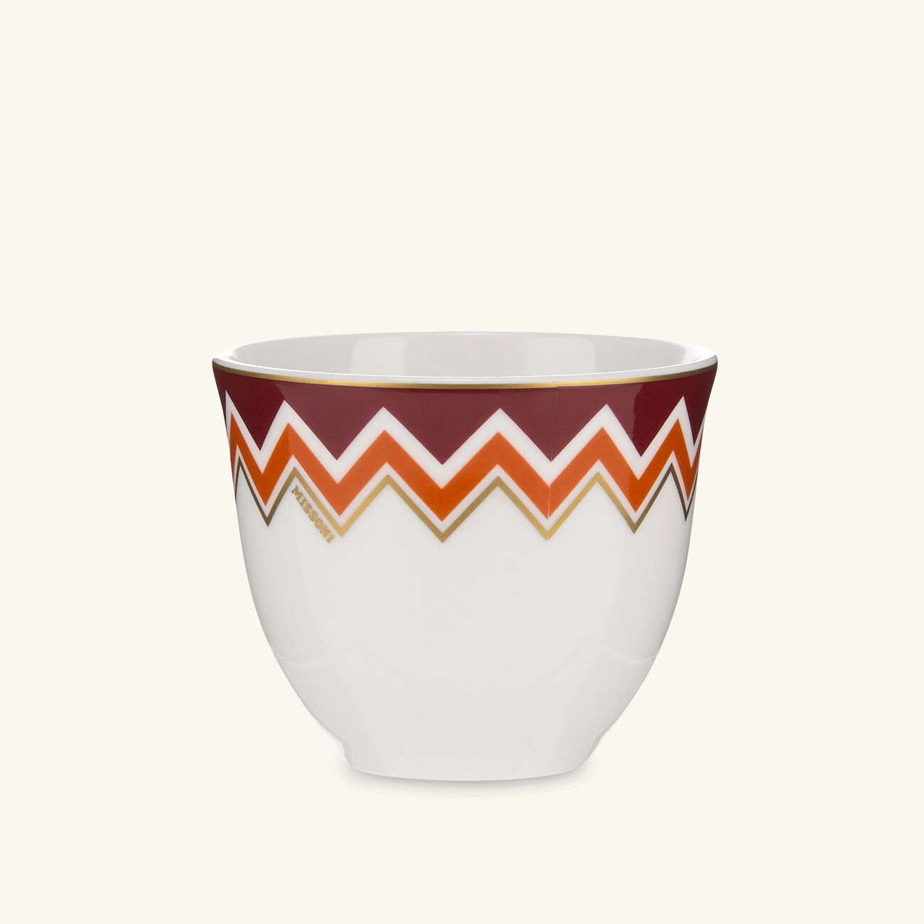 missoni home iconic arabic cup multicolor set of 6
