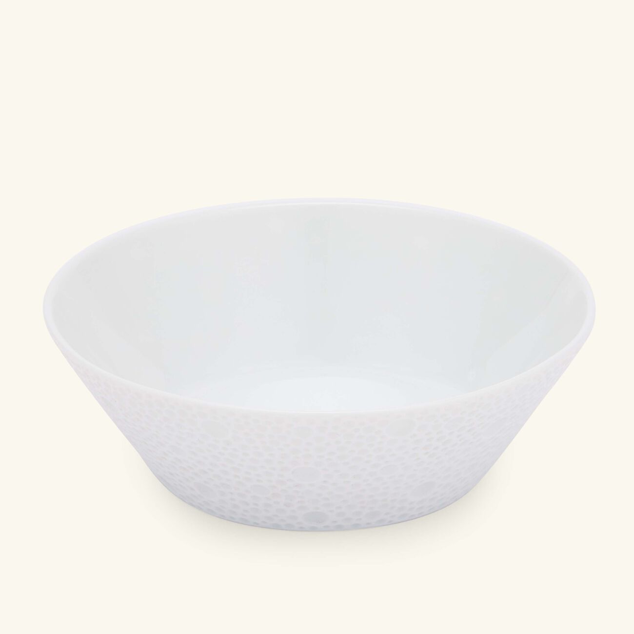 bernardaud ecume candy dish white