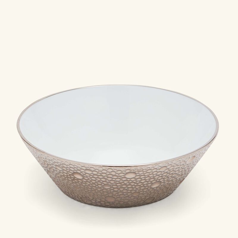 Ecume Serving Bowl Silver 12cm bernardaud ecume serving bowl silver 12cm