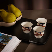 Nastri Arabic Coffee Cup Pattern Set Of 6 missoni home nastri arabic coffee cup pattern set of 6