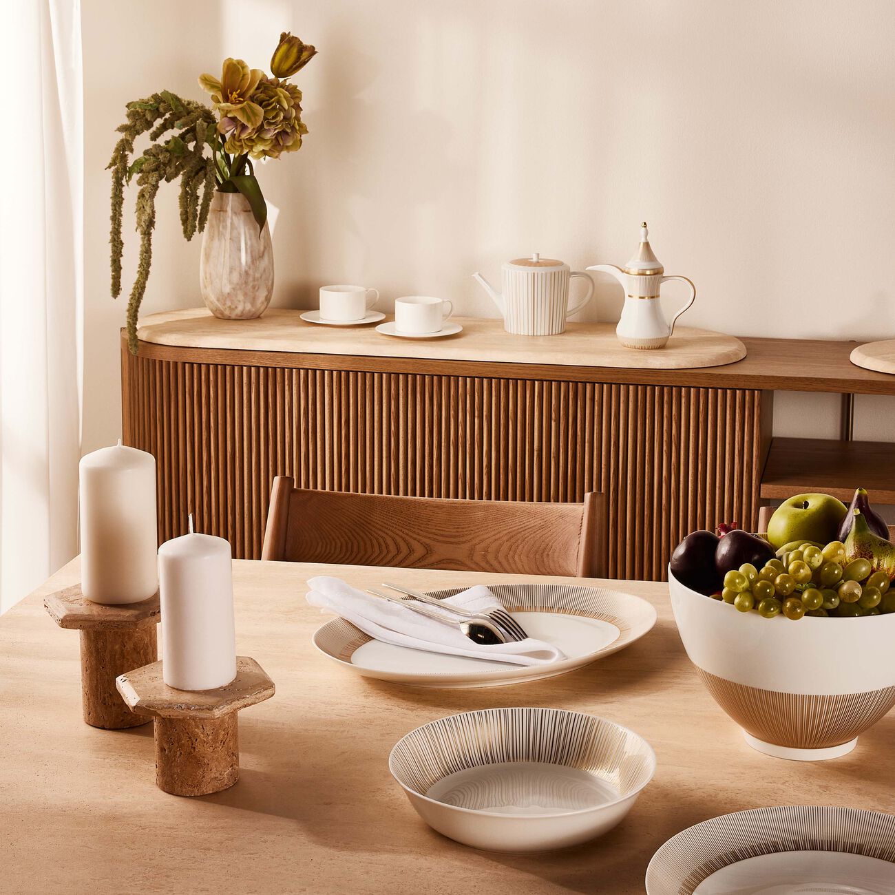 Sol Serving Platter Gold 39cm bernardaud sol serving platter gold 39cm