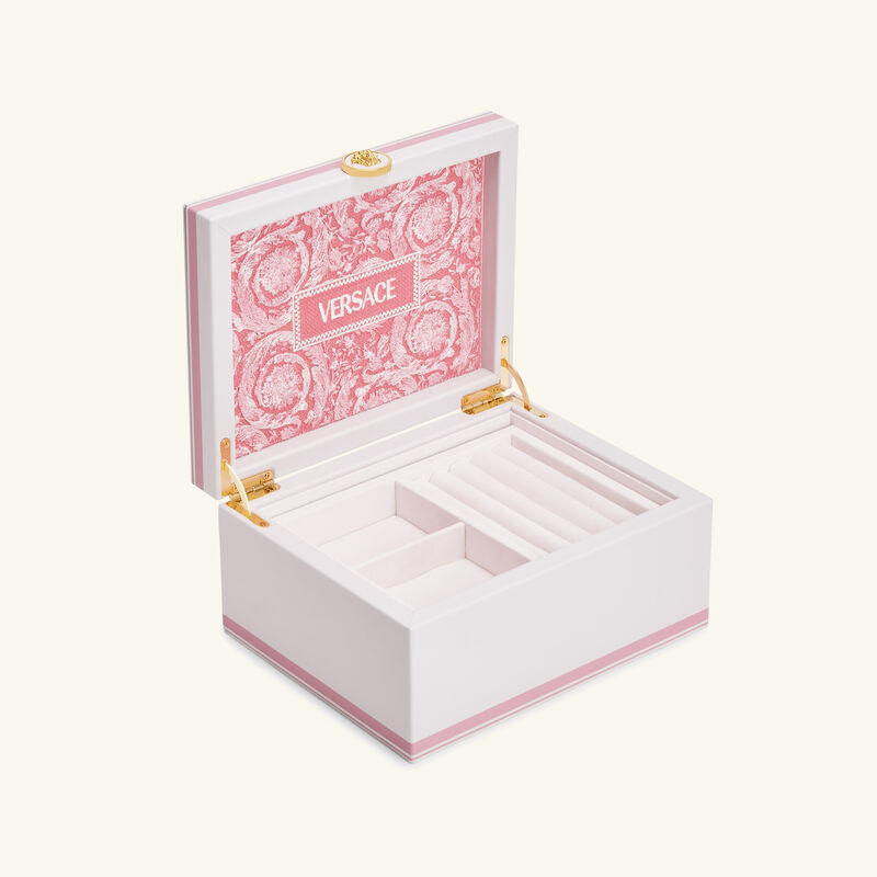 Barocco Jewelry Box Medium Pink versace barocco jewelry box medium pink