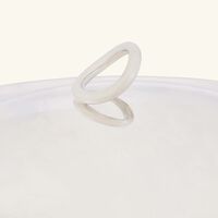 Vertigo Cover Oval Silver Plated christofle vertigo cover oval silver plated