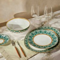 Rêves Du Nil Dinner Plate Round Green 28cm Set Of 2 haviland r ves du nil dinner plate round green 28cm set of 2