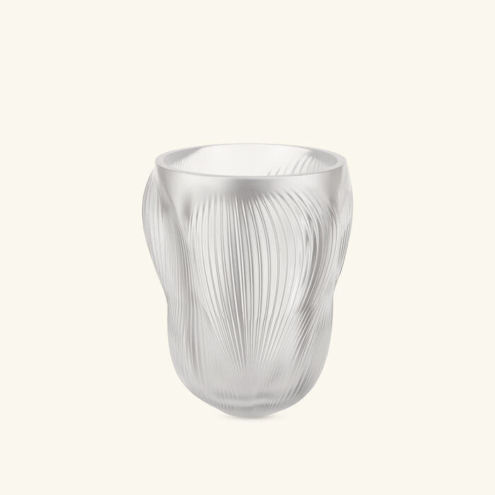 Alize Vase Large Clear lalique alize vase large clear
