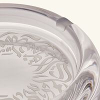 Qamar Ashtray Round Clear dimlaj qamar ashtray round clear