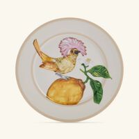 روزنتال طبق آيديليا المستدير للخبز والزبدة   18 سم   مزيّن بنقش على شكل طائر جميل