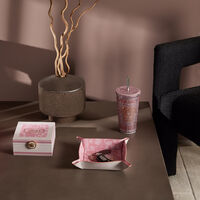 Barocco Trinket Tray Square Small Pink versace barocco trinket tray square small pink