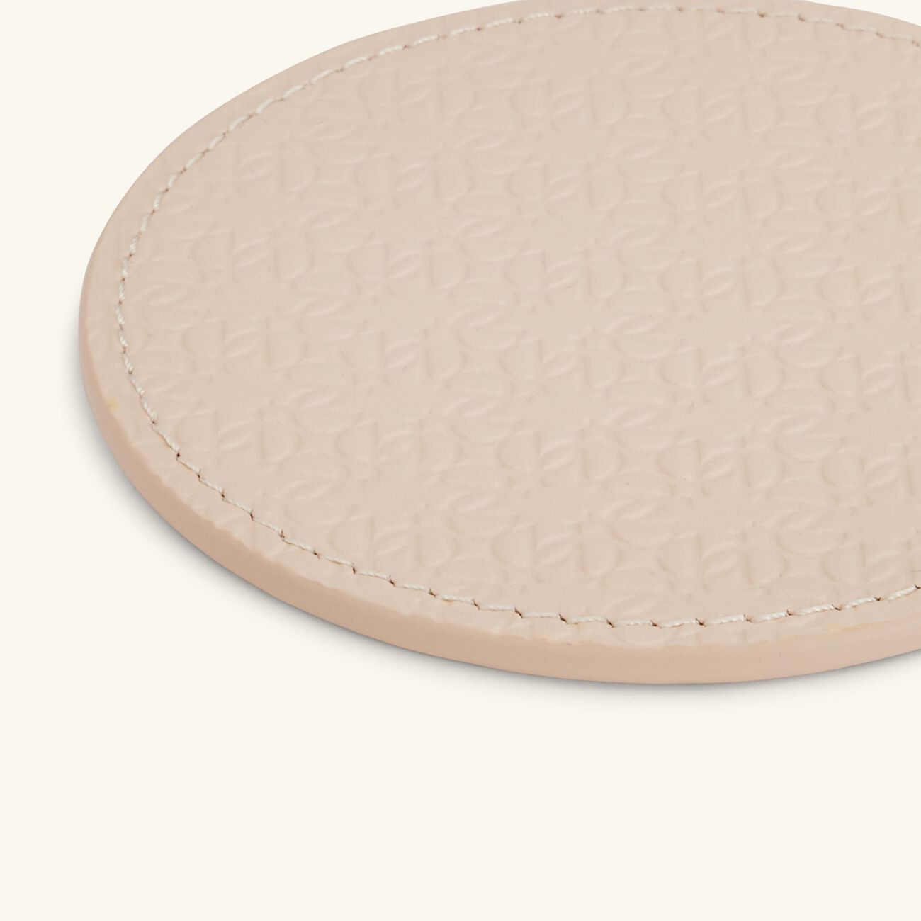 giobagnara elie saab monogram coaster torrone beige set of 2