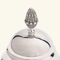 Malmaison Butter Dish Silver Plated 8cm christofle malmaison butter dish silver plated 8cm