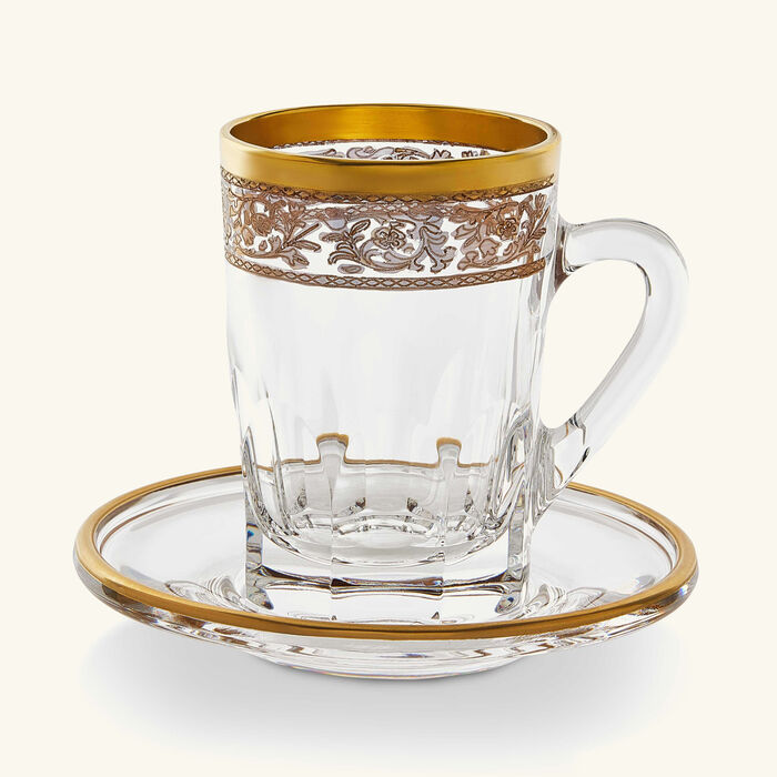 Tea Cup & Saucer Clear mario cioni c tea cup saucer clear