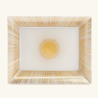 برناردو منفضة سول مستطيلة صغيرة باللون الذهبي