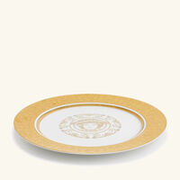 versace medusa gala charger plate round gold 30cm