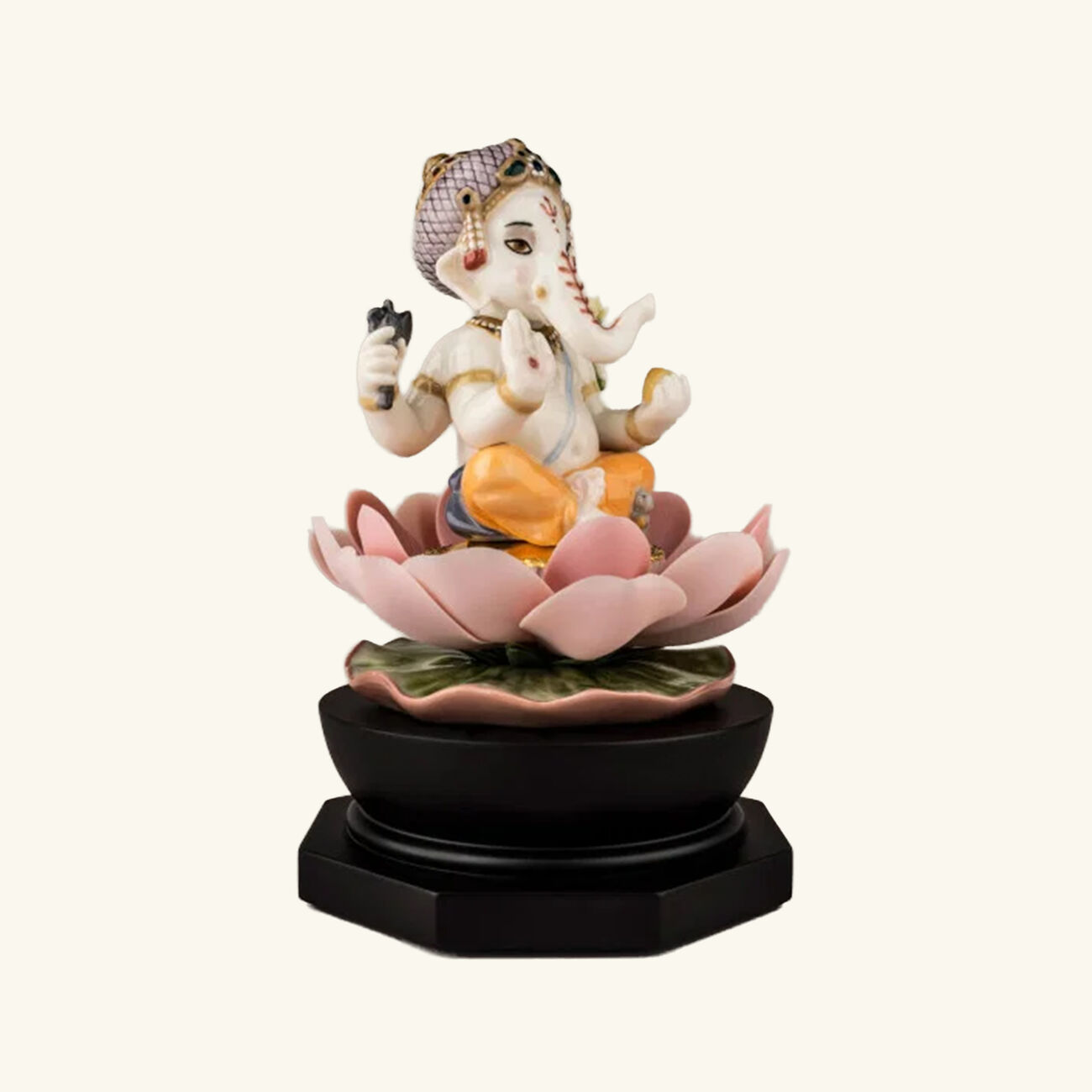 Padmasana Ganesha Figurine lladro padmasana ganesha figurine