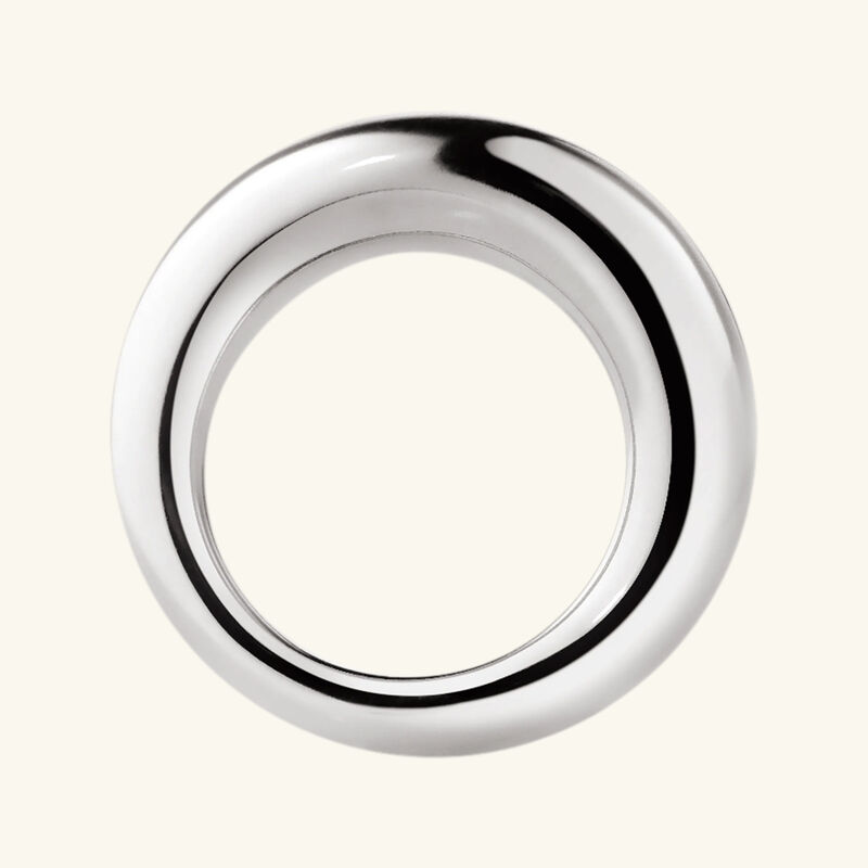 idole de christofle bangle ring sterling silver size 51