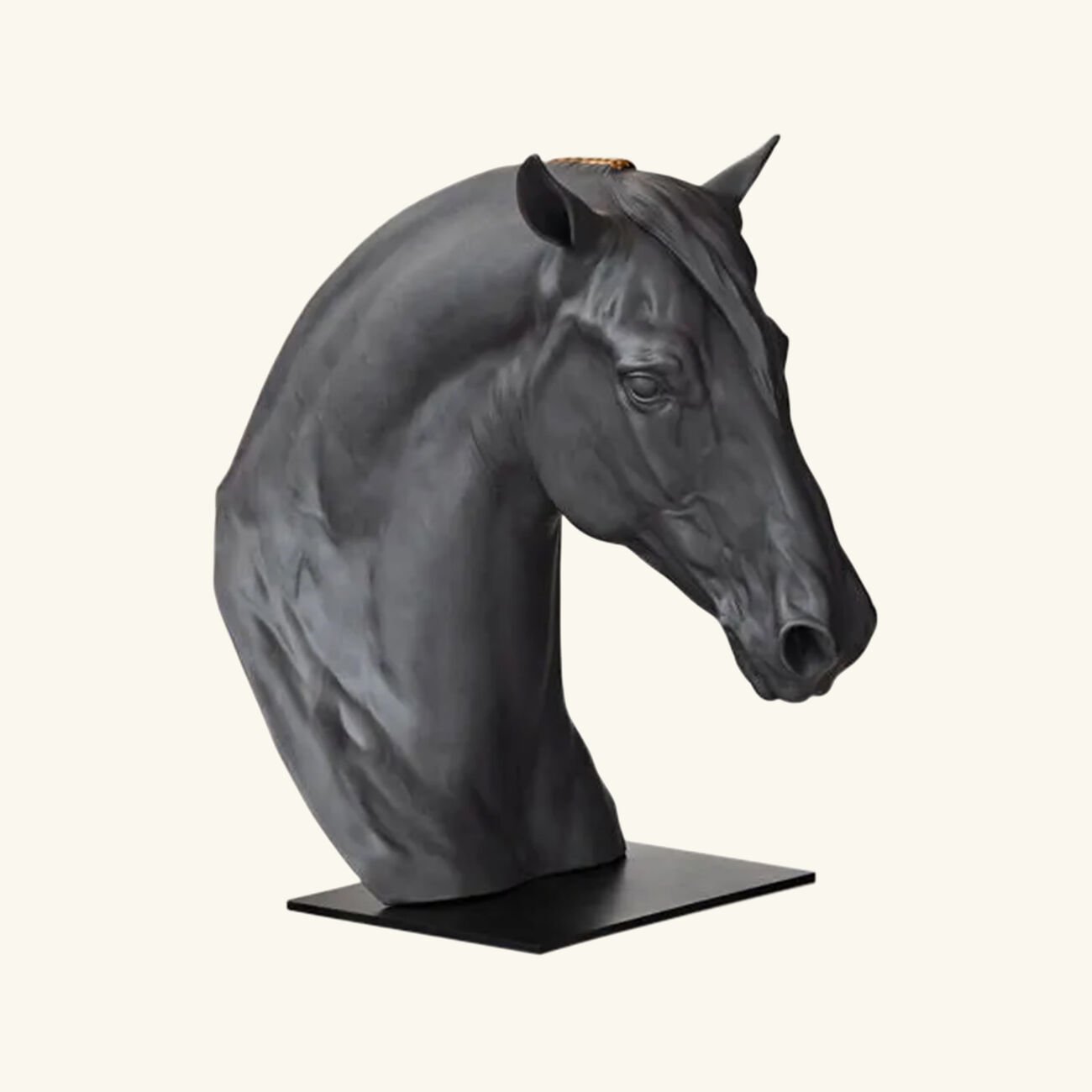 Equinus Sculpture Medium Black lladro equinus sculpture medium black
