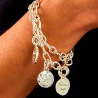 كريستوفل سوار شري شري فضي   مقاس 1