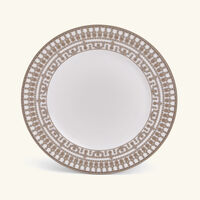 هافيلاند طبق الحلويات تيارا دائري باللون الفضي 22 سم