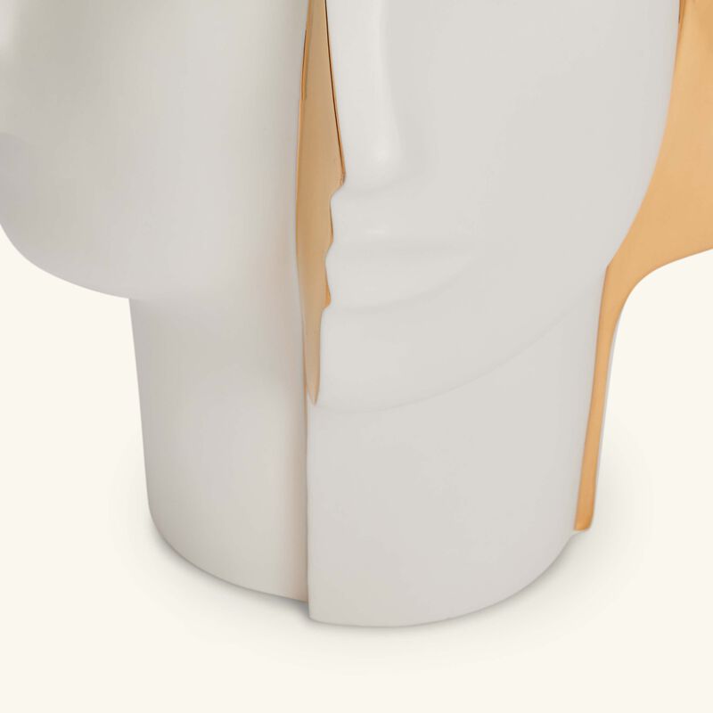 جوناثان أدلر مزهرية أطلس سبليت متوسطة بيضاء