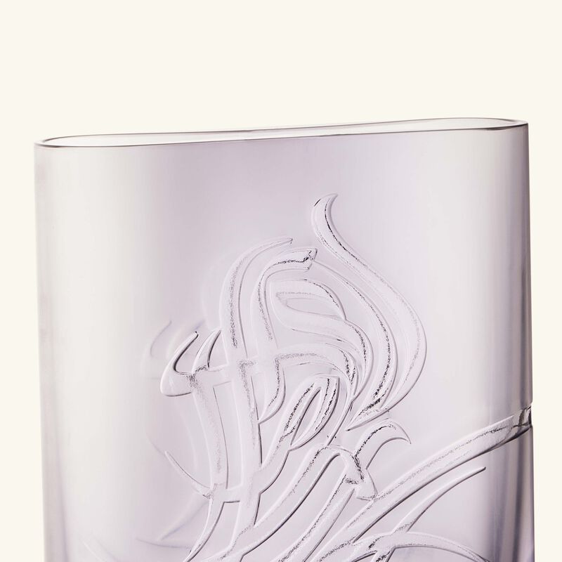 Oval Shadow Vase Small Clear mario cioni c oval shadow vase small clear